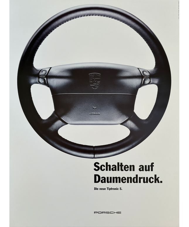 Porsche Tiptronic S Poster